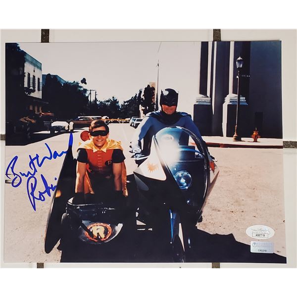 Burt Ward. Robin on Batman.  Signed 8” x 10” Photo. JSA COA