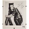 Julie Newmar Signed 8x10 Photo.  Catwoman.  Global Authentics COA.