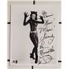 Image 1 : Lee Meriwether, Catwoman on Batman. 8x10 Signed Photo. Global Authentics COA.