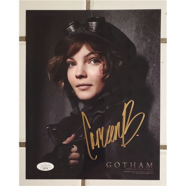 Camren Bicondova.  Gotham’s Catwoman.  Signed 8” x 10” Photo. JSA COA.