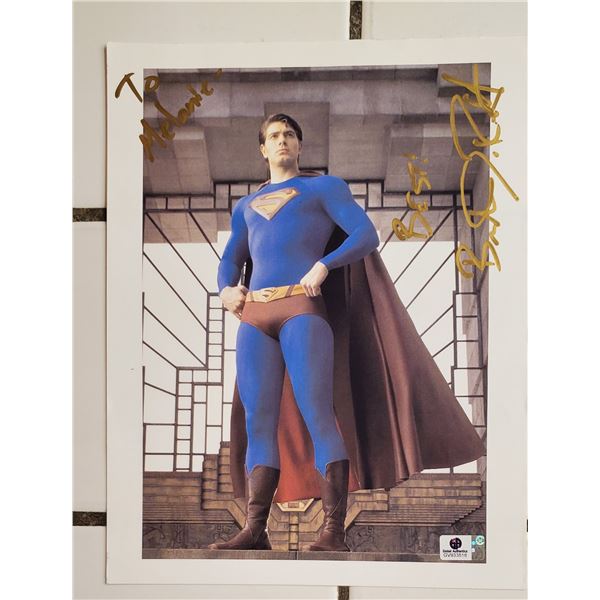Brandon Routh.  Superman.  Signed 8” x 10” Photo. Global Authentics COA.