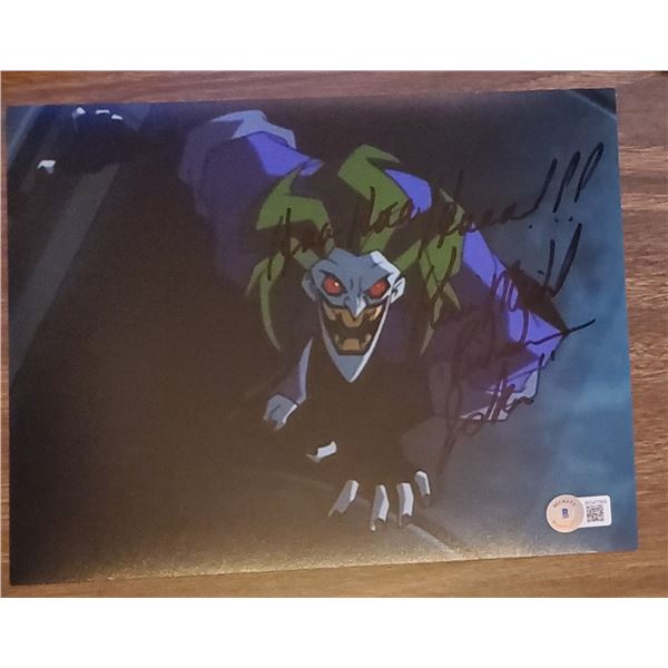 Kevin Michael Richardson.  Joker in Batman.  Signed 8x10 Photo.  Beckett COA.
