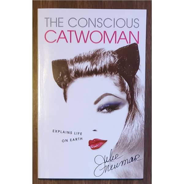 Julie Newmar Signed Book.  Catwoman.  JSA COA.