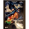 Image 1 : Val Kilmer signed 16” x 20” Batman Movie Photo, JSA COA