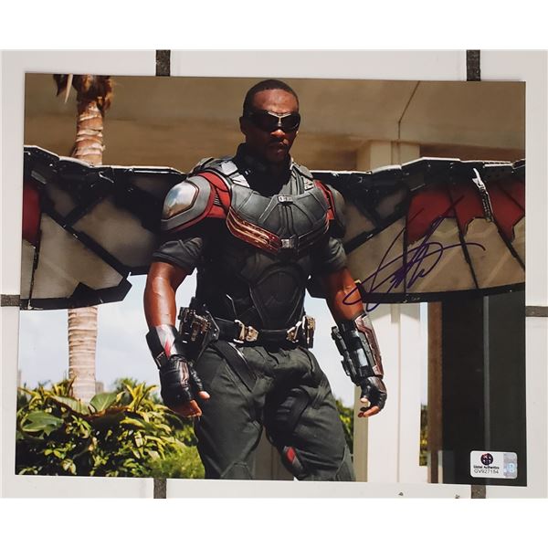 Anthonie Mackie Signed 8” x 10” Photo.  Falcon.  Global Authentics COA.