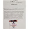 Image 2 : Ming-Na Wen.  Signed 8” x 10” Photo.  Melinda May.  Global Authentics COA.