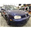 Image 8 : A7 -- 2003 VW GOLF, BLUE, 215373 KMS, FRONT WHEEL DRIVE