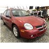 Image 8 : A12ZC -- 2004 DODGE NEON, BURGANDY, 212610 KMS, FRONT WHEEL DRIVE