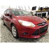 Image 8 : C6L -- 2013 FORD FOCUS, RED, 174944 KMS, FRONT WHEEL DRIVE