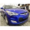 Image 8 : A12D -- 2014 HYUNDAI VELOSTER, BLUE, 114118 KMS, FRONT WHEEL DRIVE