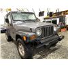Image 8 : A12ZG -- 1998 JEEP TJ, GREY, 275724 KMS, 4X4