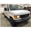 Image 8 : A11 -- 2007 FORD ECONOLINE E250, WHITE, 220030 KMS, REAR WHEEL DRIVE