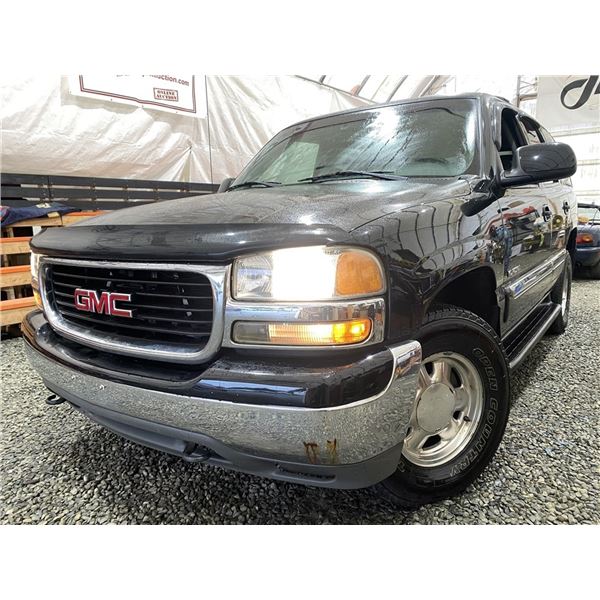 A3 -- 2003 GMC YUKON, BLACK, 280262 KMS, 4X4