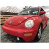 Image 2 : A12E -- 1999 VW BEETLE, RED, 110440 KMS, FRONT WHEEL DRIVE