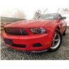 Image 1 : A12I -- 2011 FORD MUSTANG, RED, 183010 KMS