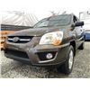 Image 2 : A12M -- 2009 KIA SPORTAGE LX, GREY, 175090 KMS, FRONT WHEEL DRIVE