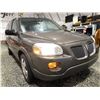Image 8 : A12R -- 2009 PONTIAC MONTANNA, BROWN, TMU KMS, FRONT WHEEL DRIVE