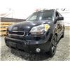 Image 2 : A12Y -- 2010 KIA SOUL, BLACK, 323636 KMS, FRONT WHEEL DRIVE