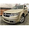 Image 1 : D1 -- 2010 DODGE JOURNEY SXT, GOLD, 184347 KMS, FRONT WHEEL DRIVE