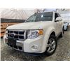 Image 1 : D2 -- 2012 FORD ESCAPE LIMITED, WHITE, 112382 KMS, FRONT WHEEL DRIVE