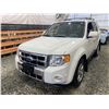 Image 3 : D2 -- 2012 FORD ESCAPE LIMITED, WHITE, 112382 KMS, FRONT WHEEL DRIVE