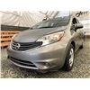 Image 2 : D4 -- 2014 NISSAN VERSA NOTE SV, SILVER,  133197 KMS, FRONT WHEEL DRIVE