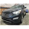 Image 2 : A12S -- 2013 HYUNDAI SANTE FE, GREY, 258376 KMS, ALL WHEEL DRIVE
