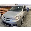 Image 2 : A12V -- 2007 MAZDA 5, SILVER, 231414 KMS, FRONT WHEEL DRIVE