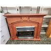 Image 1 : 360 -- ELECTRIC FIREPLACE AND MANTLE