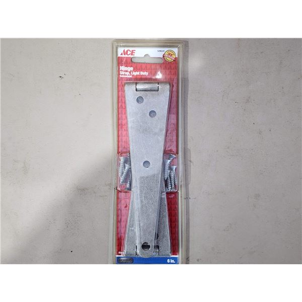 383 -- BOX OF 20 GALVANIZED LIGHT DUTY STRAP HINGES