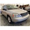 Image 8 : A12Z -- 2004 FORD FREE STAR SES, SILVER, 278691 KMS, FRONT WHEEL DRIVE