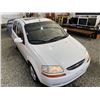 Image 8 : A12ZE -- 2006 CHEVROLET AVEO, WHITE, 165842 KMS, FRONT WHEEL DRIVE