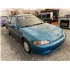 Image 8 : A12ZH -- 1995 HONDA CIVIC, GREEN, 121763 KMS, FRONT WHEEL DRIVE