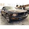 Image 8 : A12ZL -- 2005 FORD MUSTANG, BLACK, 247298 KMS, REAR WHEEL DRIVE