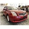 Image 8 : A12ZQ -- 2012 NISSAN SENTRA 2.0, RED, 234736 KMS, FRONT WHEEL DRIVE