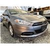 Image 8 : C5 -- 2013 DODGE DART SE,GREY, 103950 KMS, FRONT WHEEL DRIVE,  NO DESIGNATIONS, 0 ACCIDENTS, 0 GLAS