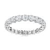 Image 1 : Gold & Lab Round Diamond 2.50 Cts Eternity Ring