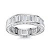 Image 1 : Gold & Lab Round Diamond 5.23 Cts Eternity Ring