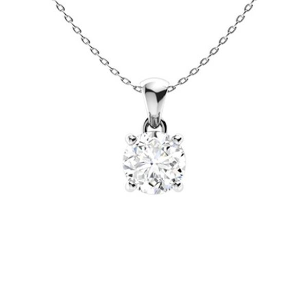 Gold & White Diamonds 2 Cts Necklace - E/VVS