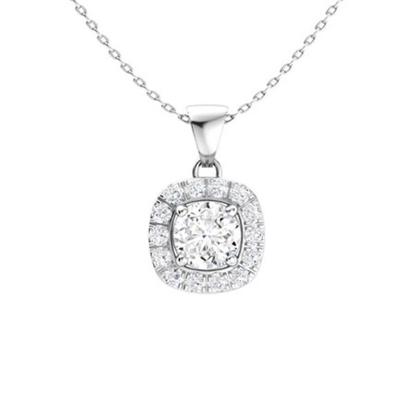 Gold & White Diamonds 2.50 Cts Necklace - E/VVS