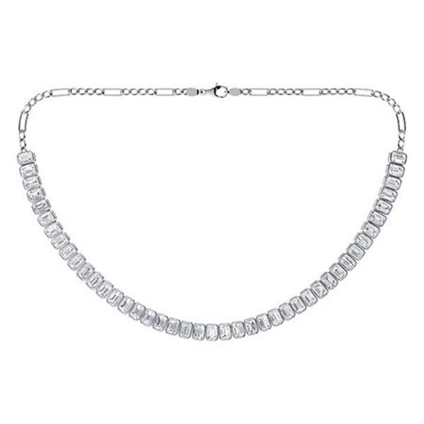 Gold & White Diamonds 25 Cts  Necklace
