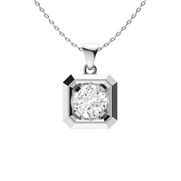 Gold & White Diamonds 2 Cts Necklace - E/VVS