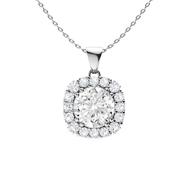 Gold & White Diamonds 2.50 Cts Necklace - E/VVS