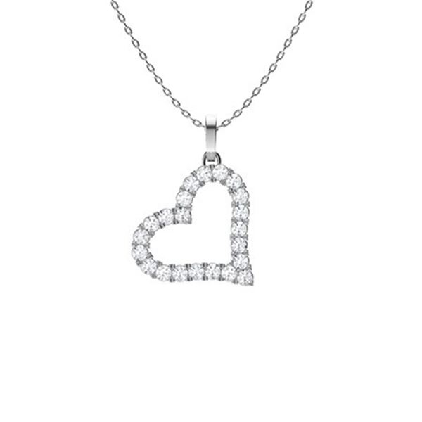 Gold & White Diamonds 1.5 Cts Necklace - E/VVS