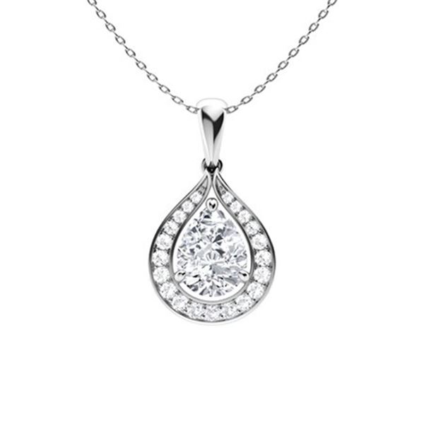Gold & White Diamonds 2.50 Cts Necklace - E/VVS