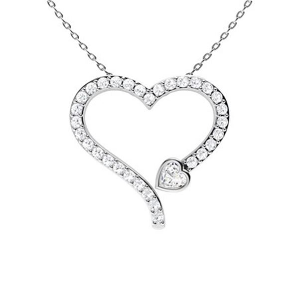 Gold & White Diamonds 2 Cts Necklace - E/VVS