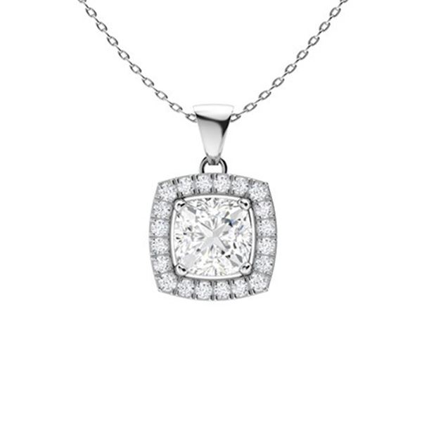 Gold & White Diamonds 2.50 Cts Necklace - E/VVS