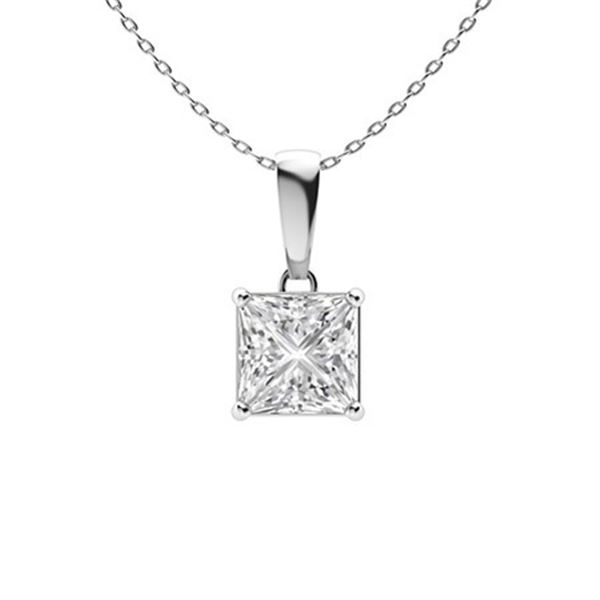 Gold & White Diamonds 2 Cts Necklace - E/VVS