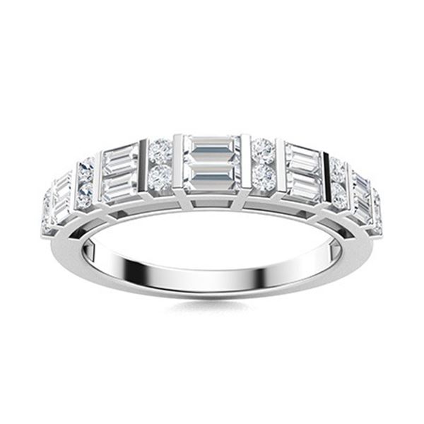 Gold & White Diamond 3.50 Cts Ring