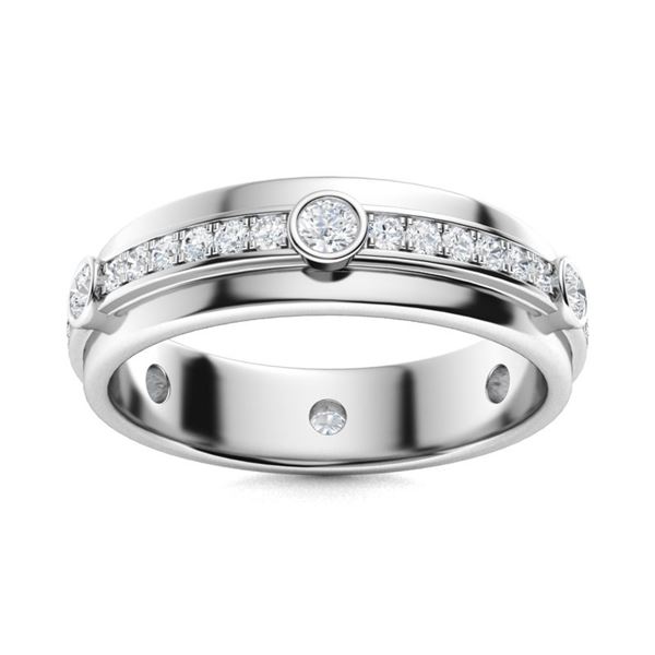 Gold & White Diamond 3 Cts Ring